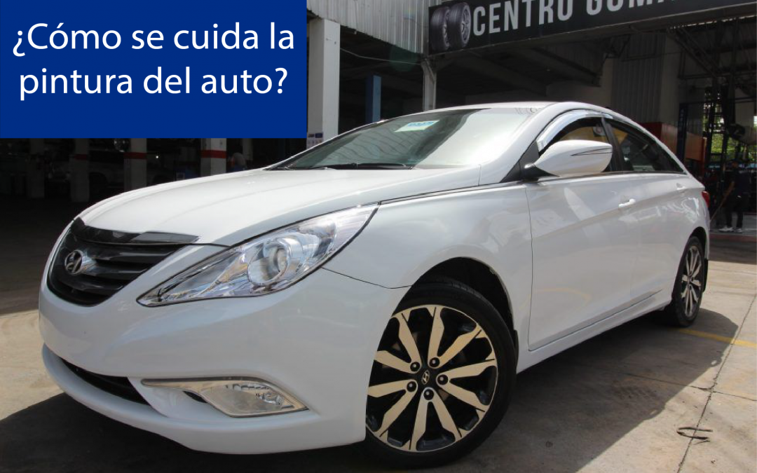 ¿Cómo se cuida a pintura del auto?